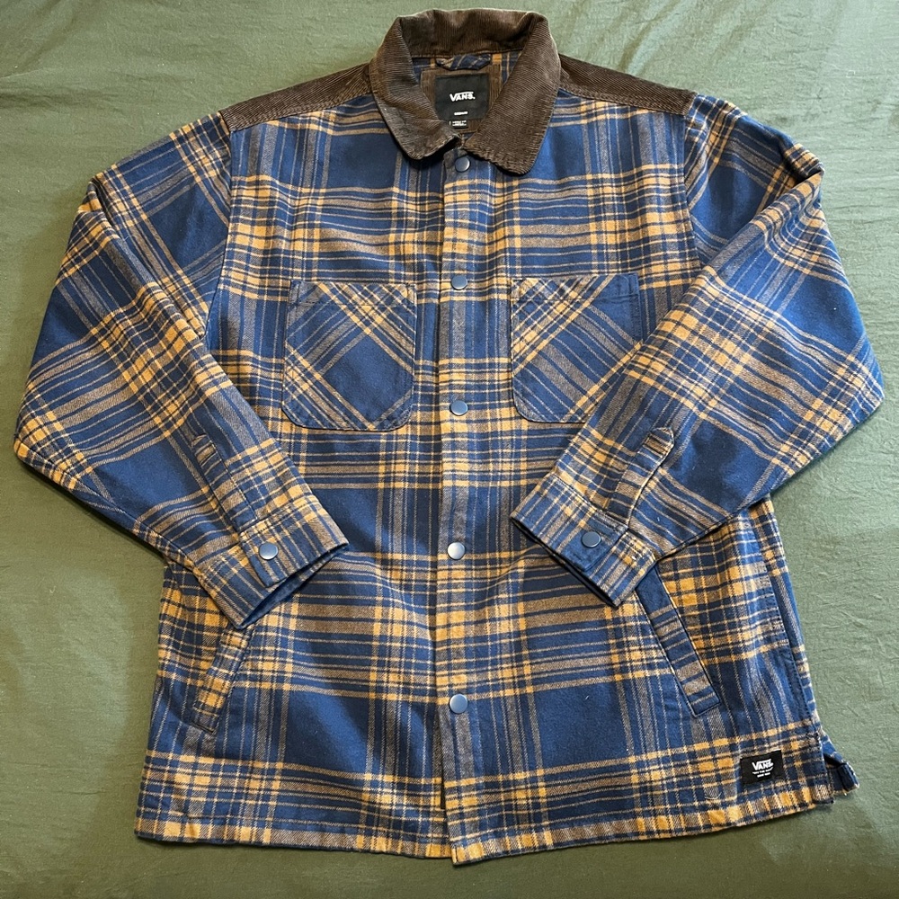 Vans Plaid/Corduroy Men's Shirt Jacket